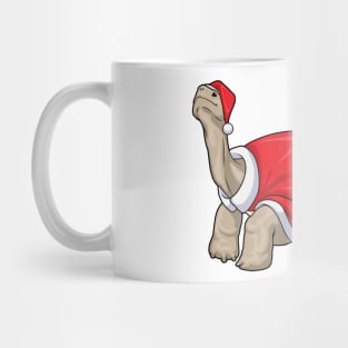 Turtle Christmas Santa hat Mug